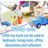 Little Blue Truck Toy for Toddlers 2 3 4 5 6 7 8 Year Old Boys Girls,1:32 Alloy Toddlers Car Toy Driveable,Car Door Can Open,Toy Trucks for Kids
