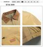 Japanese Style Lapel Casual Men's Jacket - Versatile Spring & Autumn Workwear