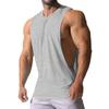 2023 European Men's Sleeveless Loose Fit Solid Color Casual Tank Top