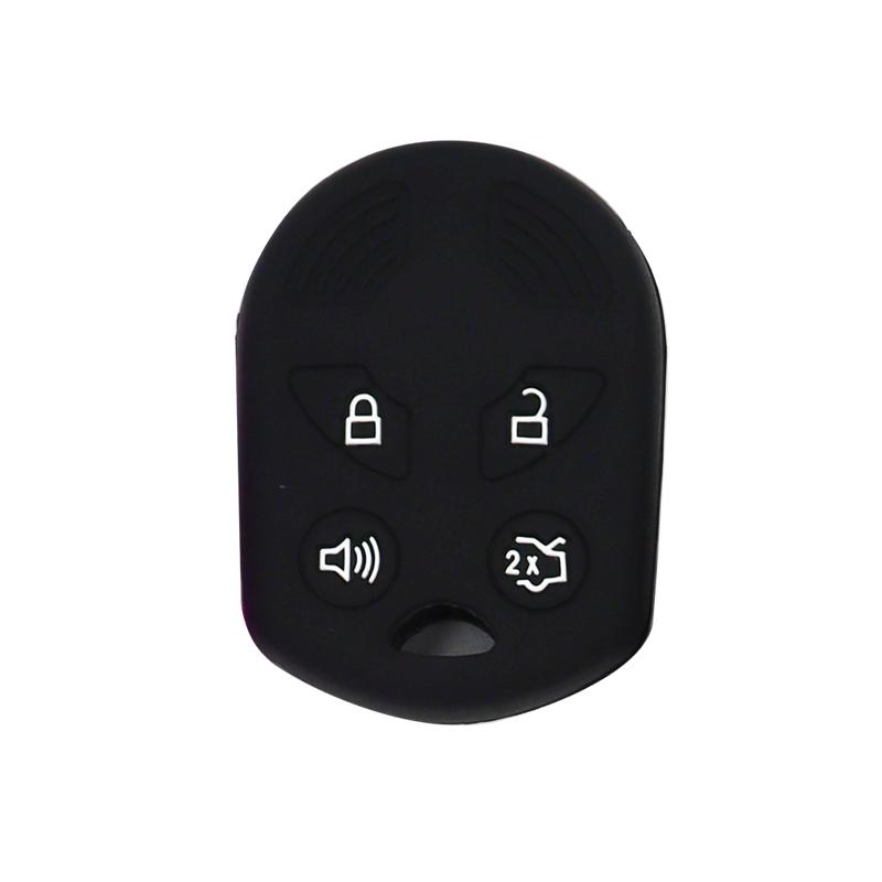 Autoschlüsseletui für Ford Taurus FORO Raptor Explorer 3/4 Tasten Schwarz Weiß Rosa