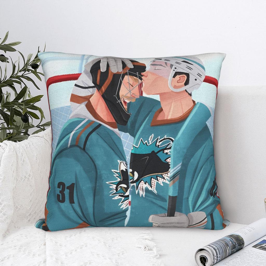 Heated Rivalry Ilya and Shane Pillow Case  Print Pillow Cover For Living Room Chair Cute Funny Pillowcases