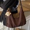Bag Women's 2025 Autumn and Winter New Trendy Backpack Retro Travel Backpack Large Capacity Tote Bag Messenger Bag