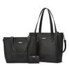Women's Bag Retro Single Shoulder Handbag New Large Capacity Fashion Three-Piece Set Mother-Daughter Bag Multi-Pocket