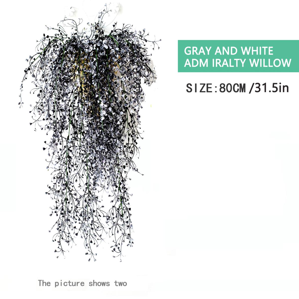 

80см (31.5in)Искусственная виноградная лоза, искусственные растения, ротанг, настенные листья, пластиковый золотой колокольчик, ветка ивы для домашнего сада, декор комнаты