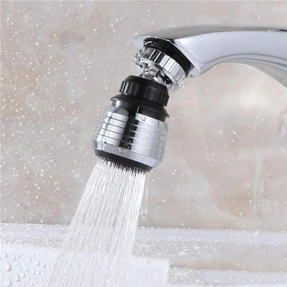 360° Swivel Water Saving Tap Aerator Replaceable Filter Mixed Nozzle Kitchen Bathroom Faucet Bubbler