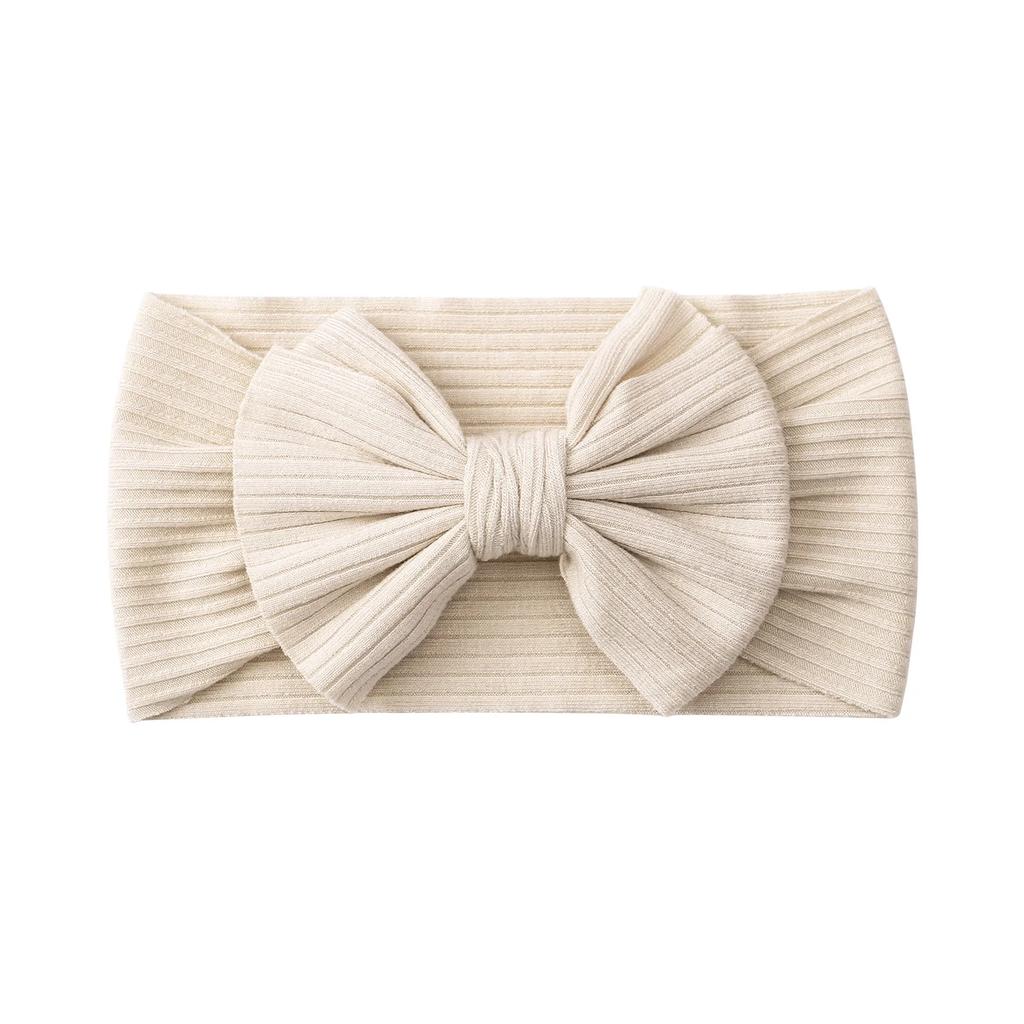 Candy Color Knit Baby Headbands Rib Bow Elastic Soft Newborn Headbands for Baby Girl Children Turban Infant Kids Accessories
