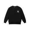 MLB Old Flower Sweatshirts Unisex Black Crew Neck Moderate Regular 31MTM1041-50L