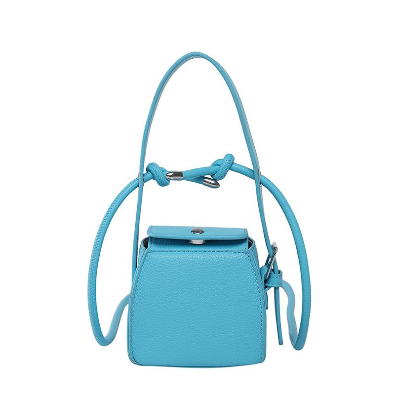 

Personalized funny small bag 2025 new fashion niche box bag women s versatile oblique span mini small square bag tide синій