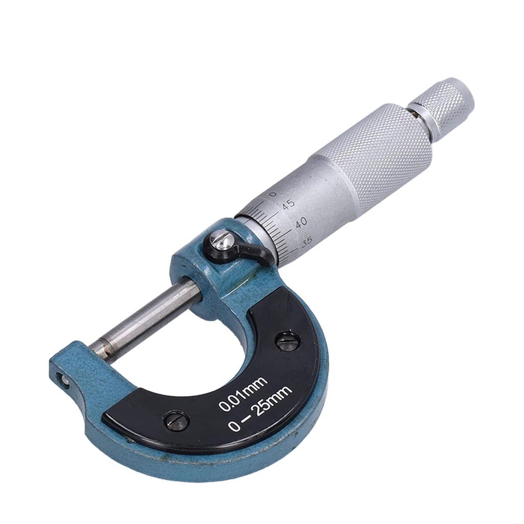 Outside Micrometer Outer Diameter Micrometer Micrometers Tool Measurement for Metric Thickness Outside Micrometers (0-25mm)