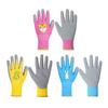 1 Paar Kinder-Gartenhandschuhe mit Cartoon-Muster, verschleißfest, dornensicher, pannensicher, eng anliegende, rutschfeste Gummi-Arbeitshandschuhe