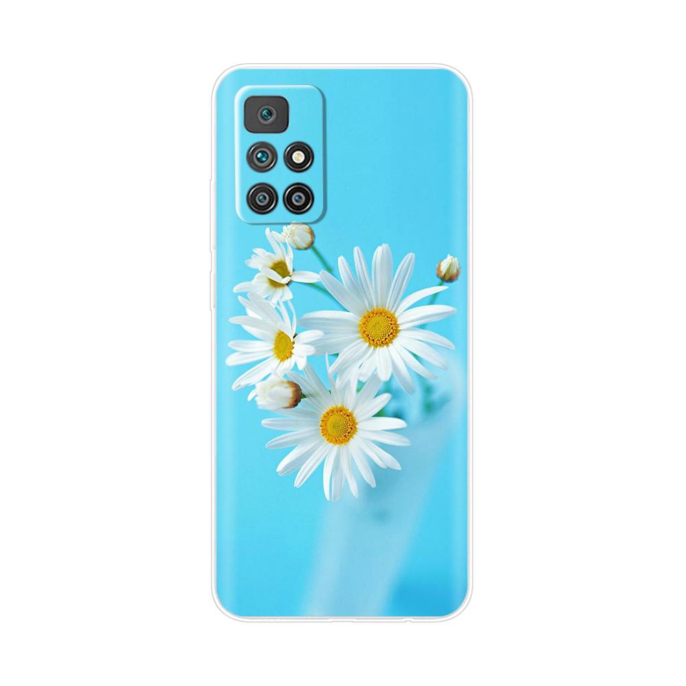 Cover For Xiaomi Redmi 10 Case For Redmi 10 2022 Coque Phone Case Silicone Bumper Shockproof Back Cover For Redmi 10 Fundas 6.5"