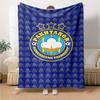 PAKHTAKOR FC Print Flannel Blanket High Quality Warm Comfortable Cover for All Seasons Perfect for Gifts Home Decor