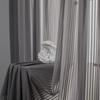 Lace 200cm Set of UV Bay Window Lace Cute Curtains, Length, 2, Pollen, Protection, Stylish, Gray, Polyester, Curtains, Curtains, Lace,
