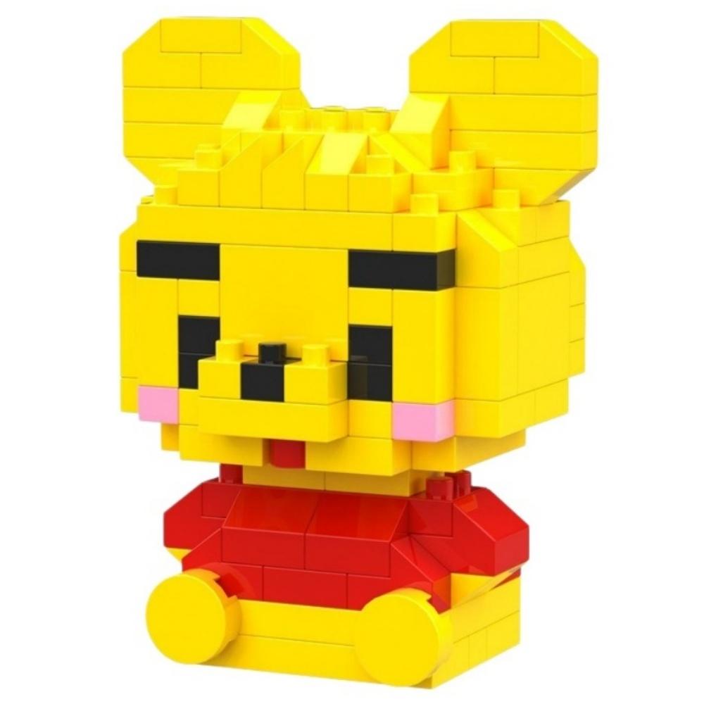 Anime Cartoon Building Blocks Mickey Mouse mini Action toy LinaBell Figures Blocks Toys Bricks Assemble Toys Kids Gifts