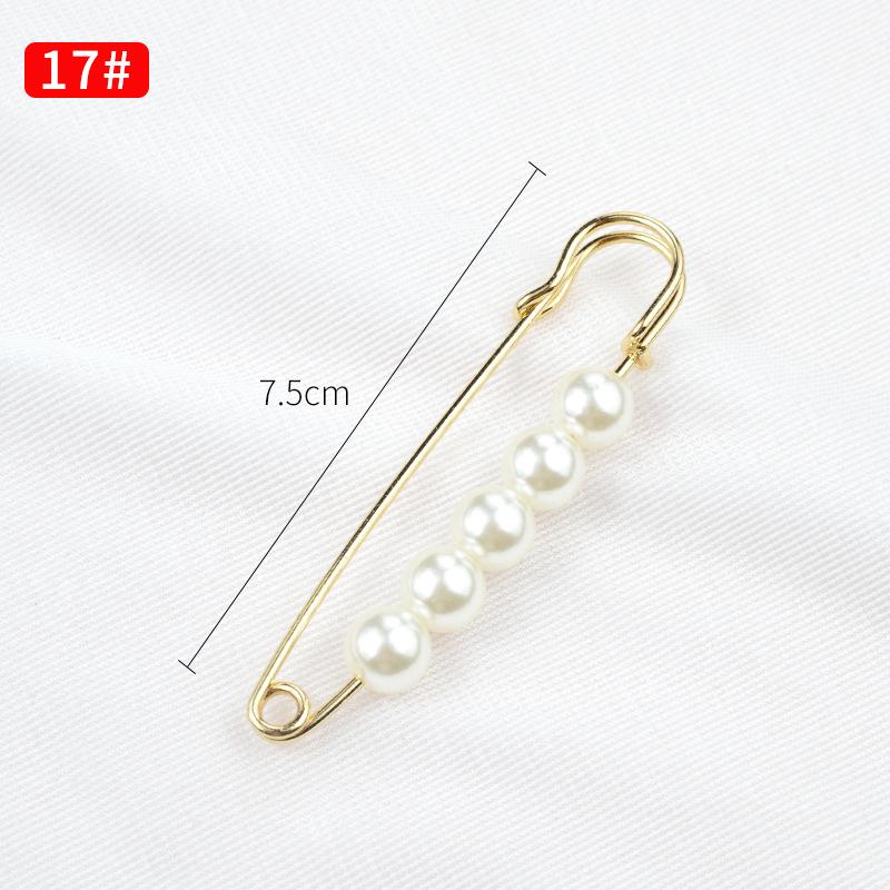 

Булавка на талию с жемчужной летней брошью, пряжка для джинсов Anti-Exposure