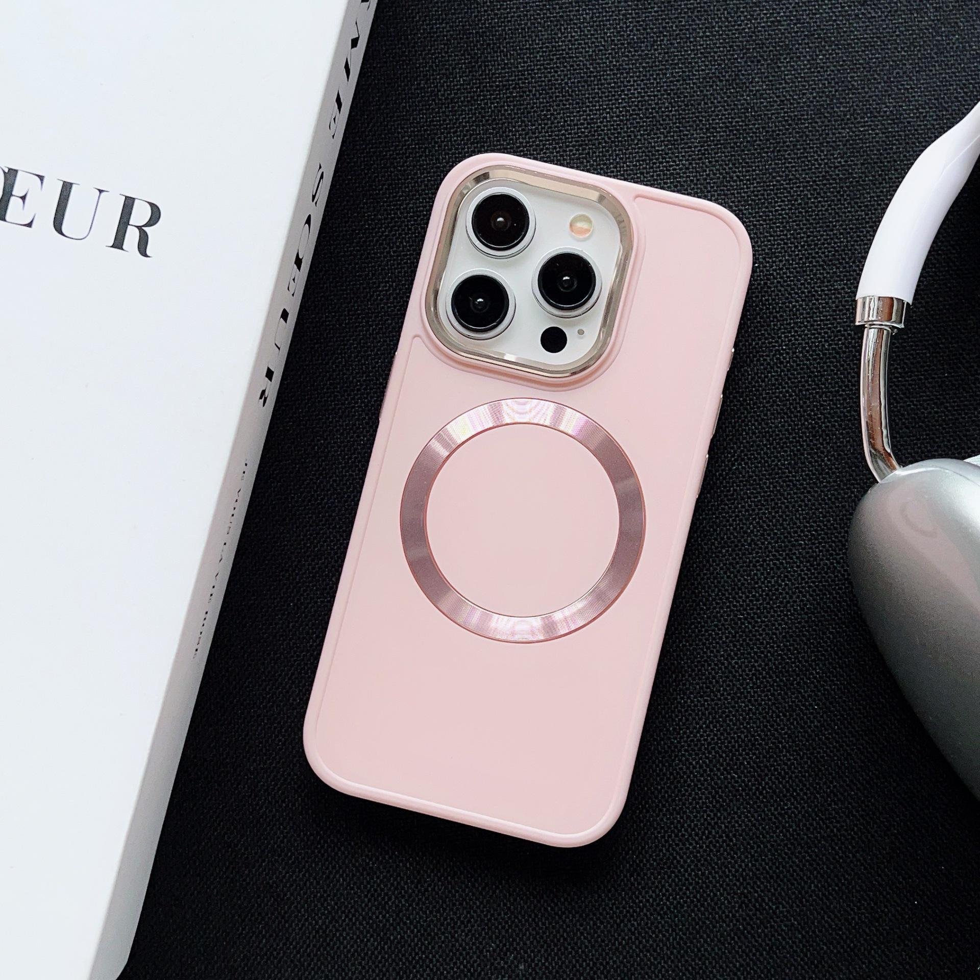 

Trendy, Lightweight Phone Case for iPhone 15 Pro Max - Simple and Fashionable for Women 15 Plus