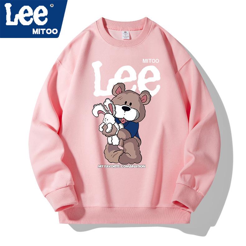 

Свитшот оверсайз Lee & Mitoo Осень/Зима 2025: Мужской модный флисовый топ с длинным рукавом в стиле легкой роскоши. L (Height 175-180cm, Weight 60-70kg)