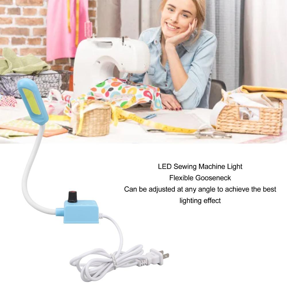 Magnetic Base LED Sewing Machine Light Flexible Gooseneck Eye Protection Magnetic Work Light Energy Saving Adjustable