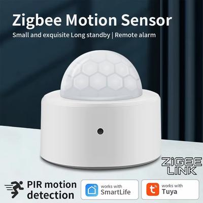 Zigbee Human PIR Motion Sensor Tuya Body Movement Smart PIR Sensor Infrared Detector Home Security Alarm Support Alexa Google