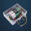 Solar Photovoltaic PV Combiner Box With Lightning Protection 1 In 1 Out DC 600V Fuse MCB SPD Waterproof Box IP65 Wholesale