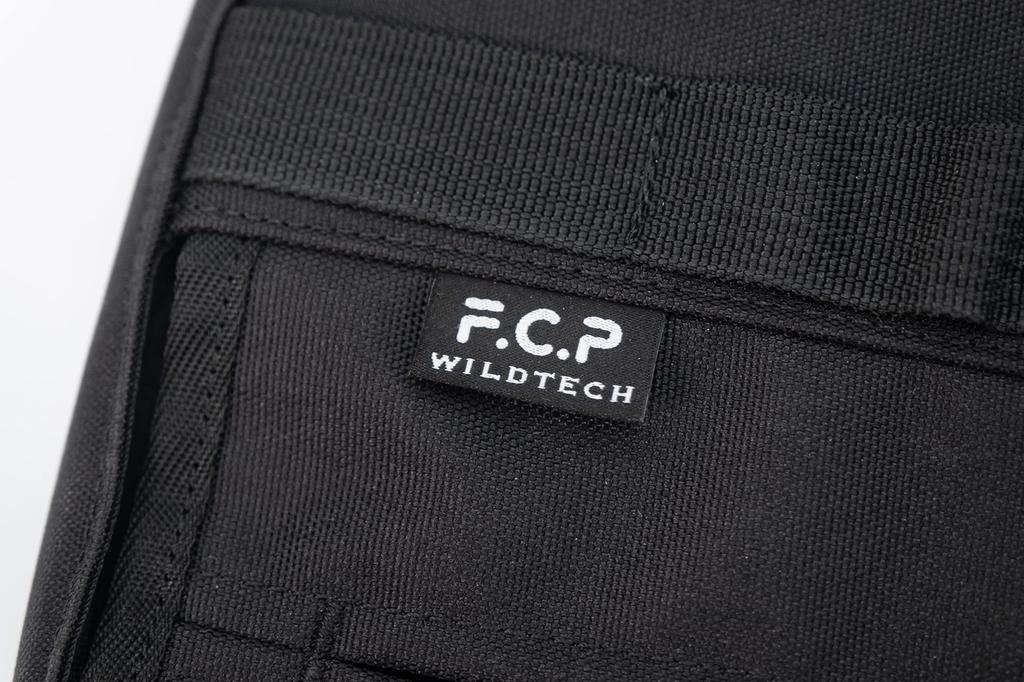 WILDTECH Camping Sacred Treasure CORDURA with YouTuber Outdoor YouTuber fuku wildtech Consumables Storage Case Three-Piece Case, Fabric, 215-AFXP248