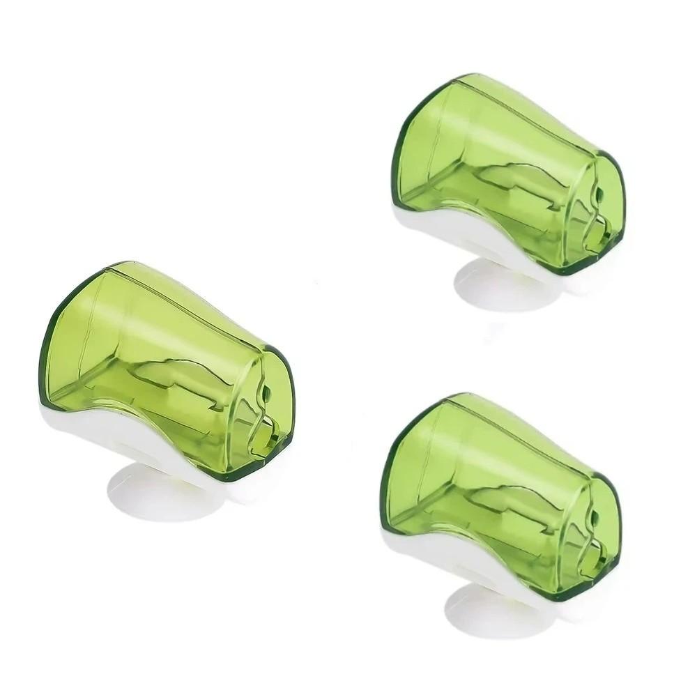3PCS Dust-proof Toothbrush Head Covers Portable Toothbrush Cover Dust Protective Cover Home