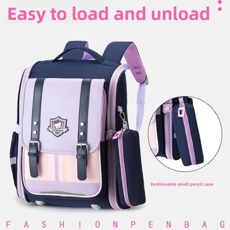 Children's Schoolbags for Grades 1-3: Lightweight, Large Capacity, Low-burden, Spine-protecting, Ultralight Backpacks