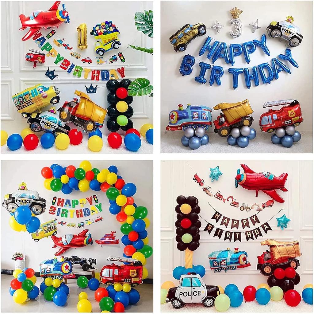 Decoration Boy, Big carBalloonBalloon 3 Boy carBalloonBalloon Decoration