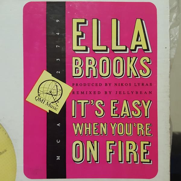 

LP Record ELLA BROOKS - It s Easy When You re On Fire MCA23749 QMI Music 1987 Japan Dance & Electronica Used