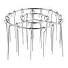 Stainless Steel Vertical Air Fryer Grill Rack with Skewers and Roasting Needles for Kitchen Ovens