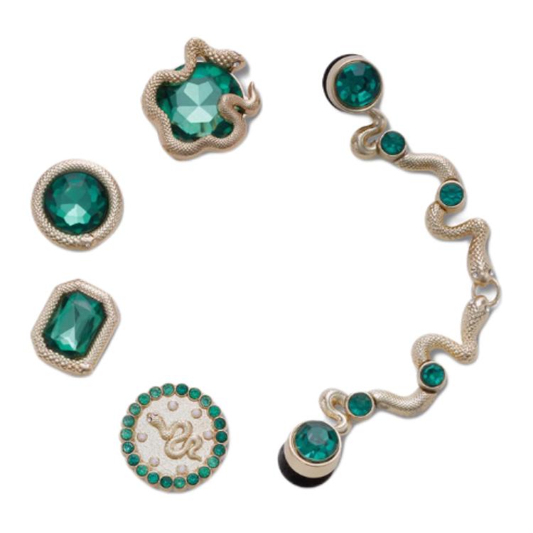 

Crocs Умная Звезда Изумрудный Набор из Пяти Предметов Цинковый Сплав Обувные Аксессуары Женские Аксессуары Зеленый 10013985 F