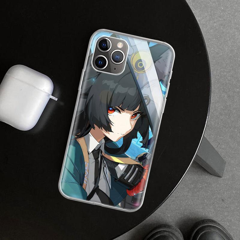 Zenless Zone Zero Hoshimi Miyabi Kryt na telefon pro iPhone 11 12 13 Mini 14 15 Plus 16 Pro Max 17 Air 7 8 + SE Umělecký na míru