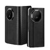 For Honor Magic V5 5G Case DUX DUCIS Bril Series Leather+PC Phone Cover with Stand