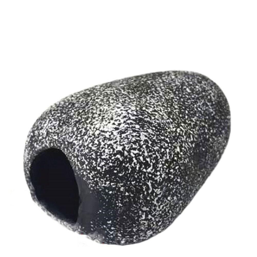 Eco-friendly Cichlid Stone Cave Ceramic Fish Rock House Fish Eluding House Shrimp Shelter