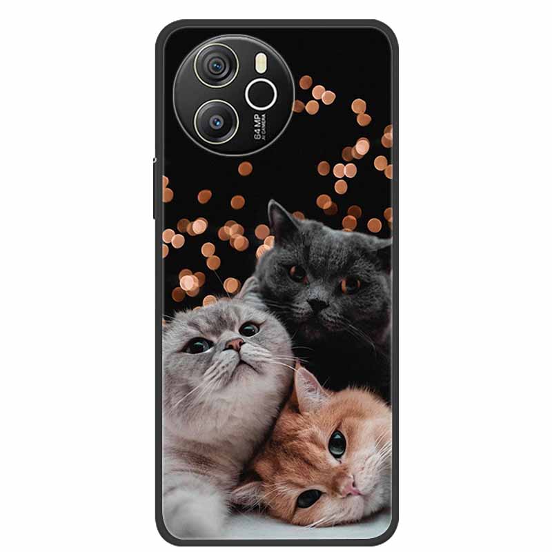 For Blackview Shark8 Case Luxury TPU Soft Silicone Cover Phone Cases for Blackview Shark 8 5G Protector Bumper Lovely Cute Coque