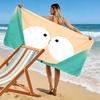 Butters Stotch Print Beach Towel, Large Soft Quick Dry Towel for Beach Camping Swimming