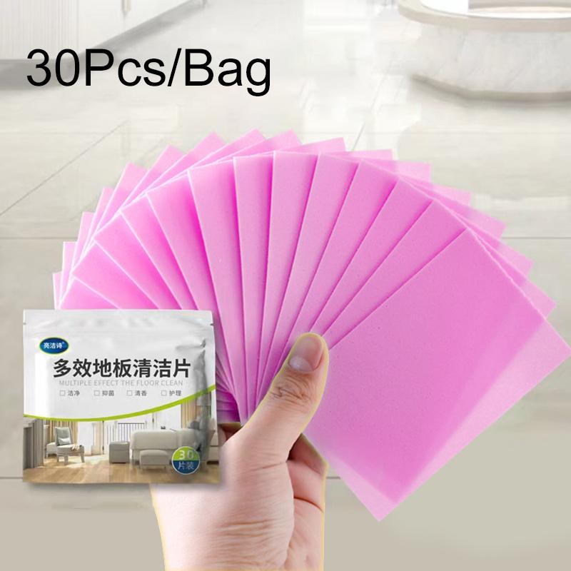 1Bag Fragrant Household Cleaning Sheet Multifunctional Floor Cleaning Tablets Effect Clean Tool Hygiene Water Soluble