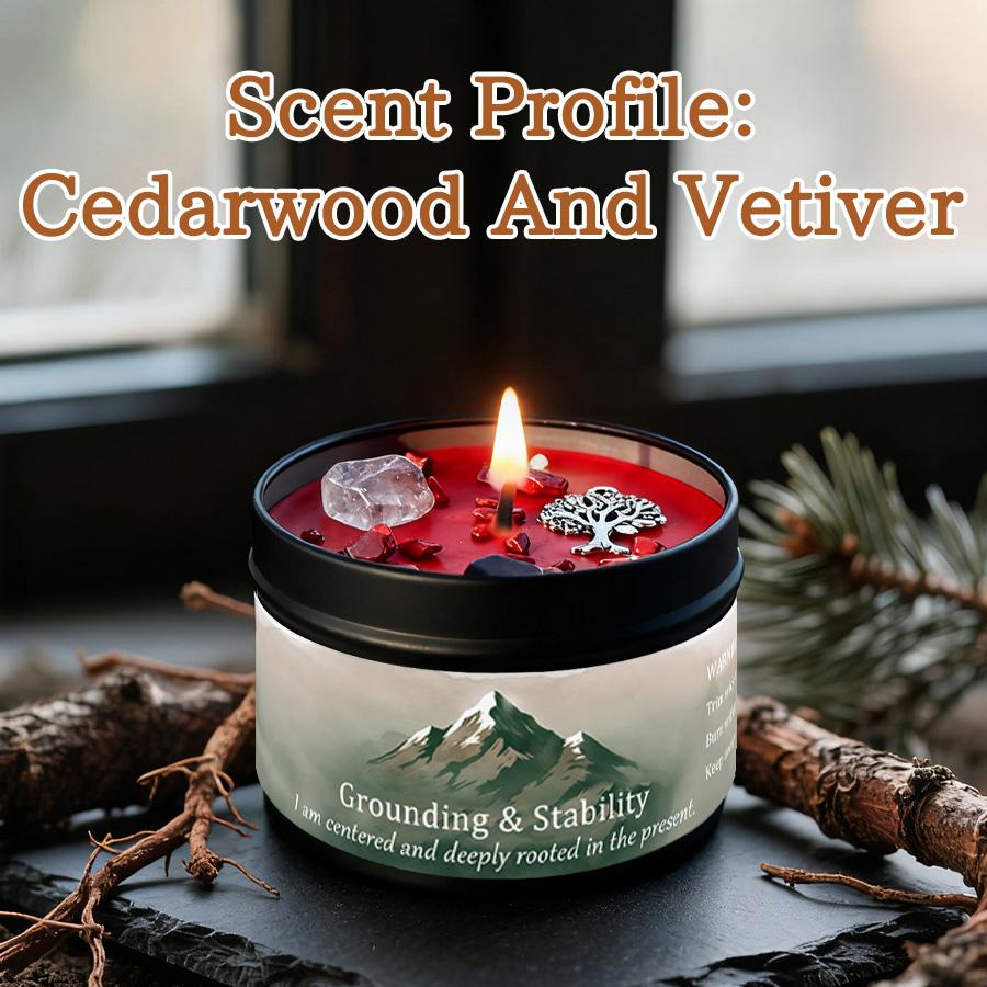 Scented Candles 3oz Law of Attraction Protection Manifestation Energy Boosting Christmas Home Decoration Candle Holders Gift