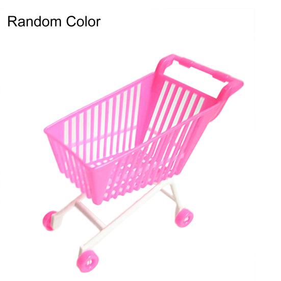 Shopping Cart for Dolls Classic Toys Trolleys Kids Girls Boys Birthday Gift