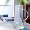 Hochborosilikatglas Transparent Kaltwasserkessel Haushalt Großes Fassungsvermögen Milch Saft Getränk Blütentee Kaltwasserkessel