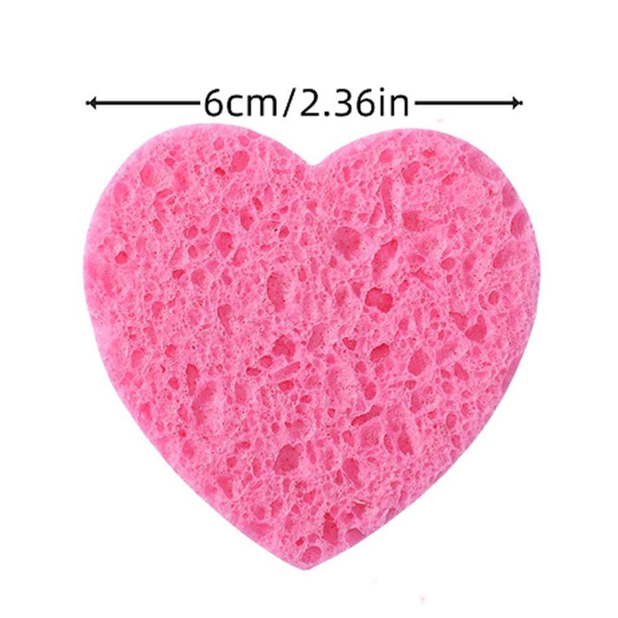 10Pcs Cellulose Face Sponges Compressed Facial Spa Cleansing Massage Pore Exfoliating Mask Makeup Removal Tool
