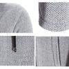 Autumn and Winter Cashmere Men's Cardigan Chenille Outer Sweater Sweater Sweater Coat Windbreaker