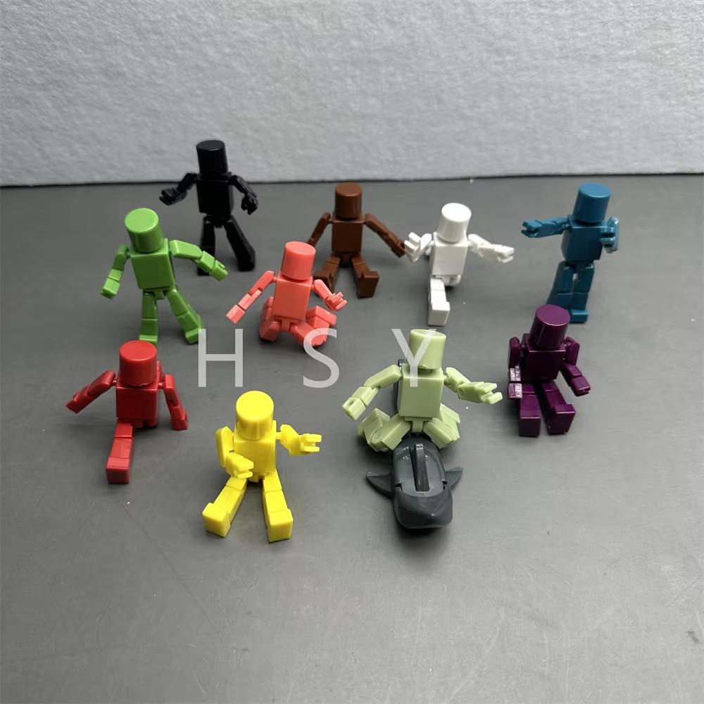 Original Multi Style Joint Movable Three-dimensional Solid Volume Wooden Children's Humanoid Animation Doll Gift Toy Robot