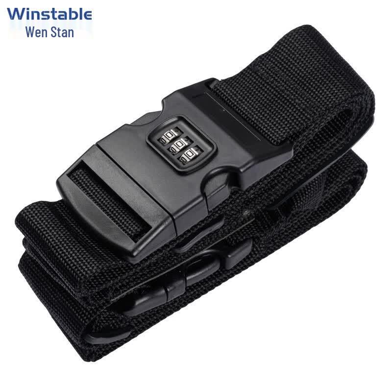 Winstan W631 Cross Password Lock Luggage Strap Set