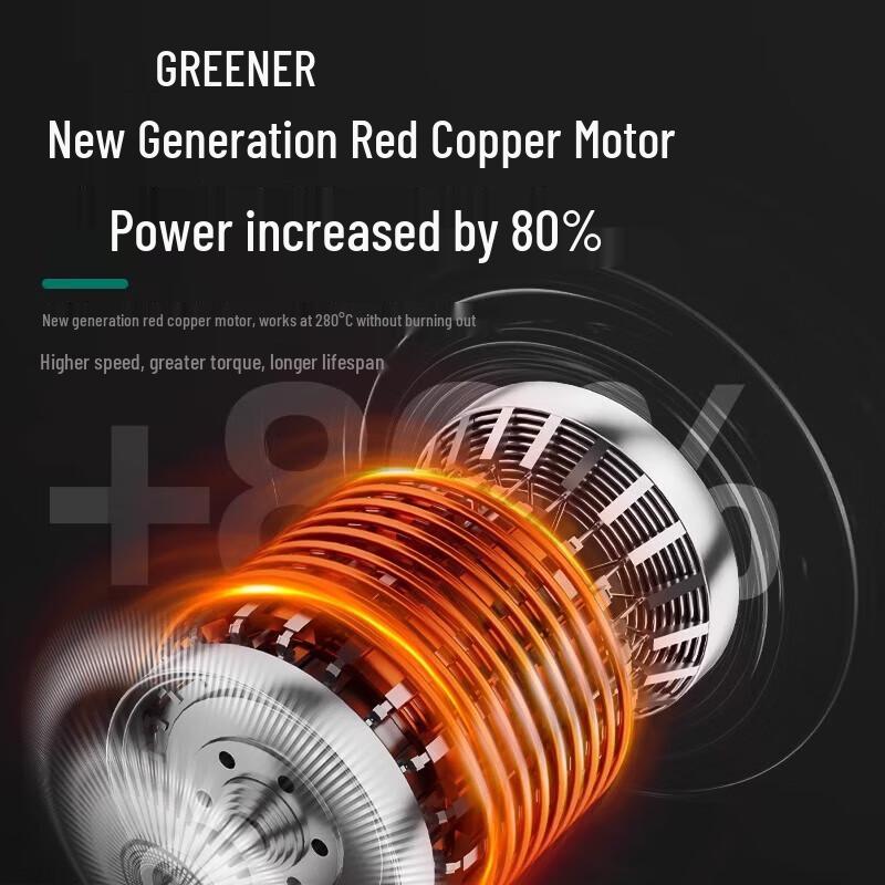 Green Forest 710W Lightweight Dual-Purpose Electric Hammer Drill CN Plug (adapter Included)