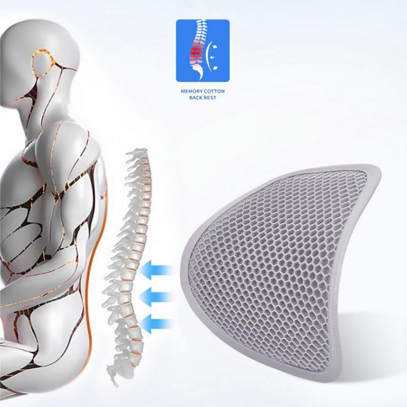 1/2Pcs Honeycomb Design Gel Cushion Breathable, Soft And Easy To Clean Provides Comfortable Support Elastic Gel Car Seat Cushion