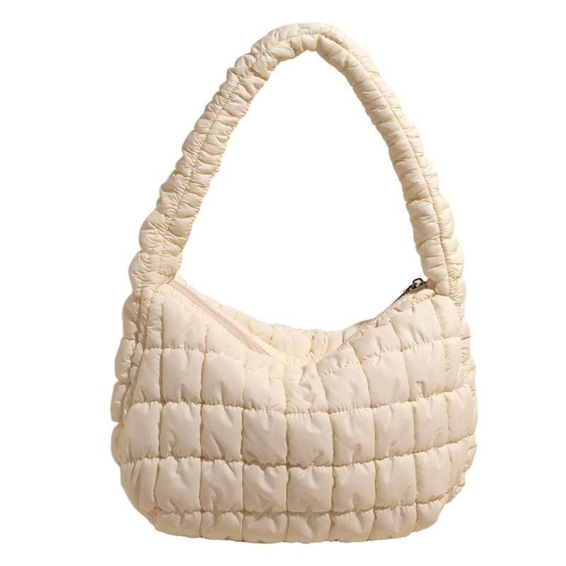 Premium textured small bag women's summer versatile new shoulder messenger bag pleated portable cloud bag