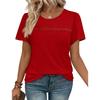 Women's Fashionable Loose,fitting Casual Summer Short,sleeved T,shirt