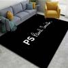 London Fashion P-Paul Smith Printed Floor Mat Carpet 15 Sizes Living Room Bedroom Bedside Sill Bathroom Floor Mat Home Decor