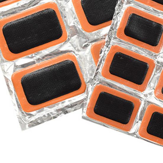 12Pcs/24Pcs Durable Bicycle Tire Repair Patch Rectangle Good Toughness Lightweight Useful Bike Tire